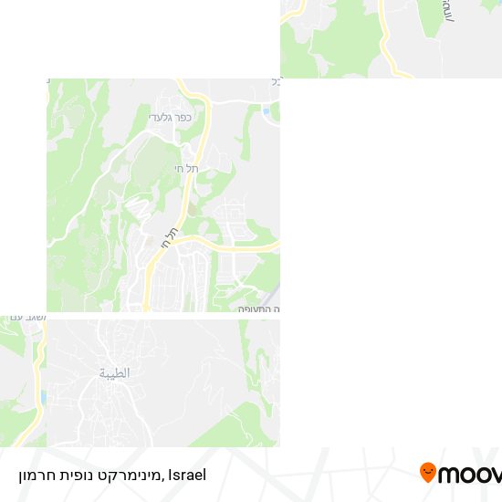 מינימרקט נופית חרמון map