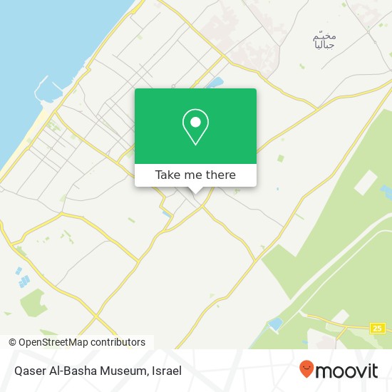 Qaser Al-Basha Museum map