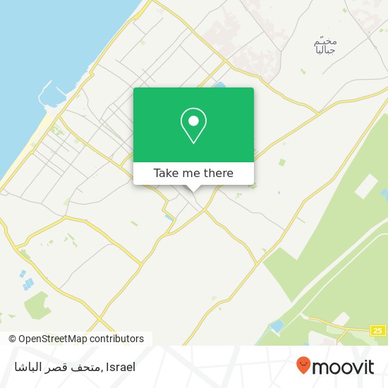 متحف قصر الباشا map