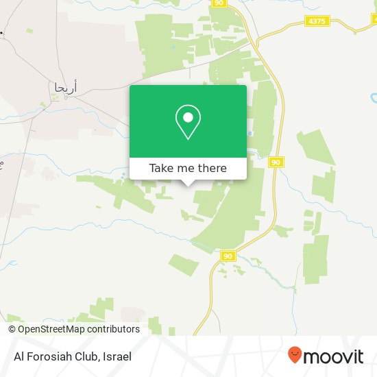 Al Forosiah Club map