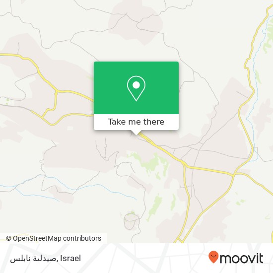 صيدلية نابلس map