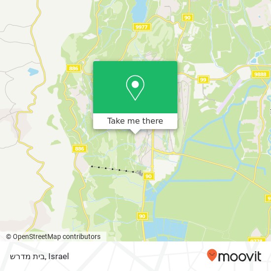 בית מדרש map