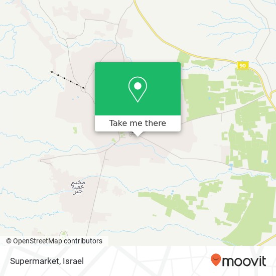 Supermarket map