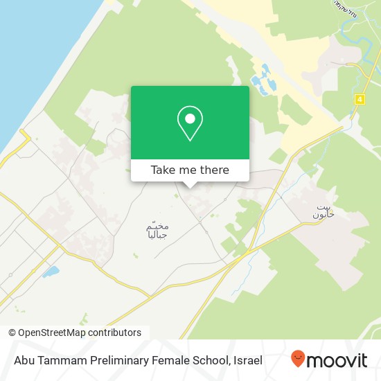 Карта Abu Tammam Preliminary Female School