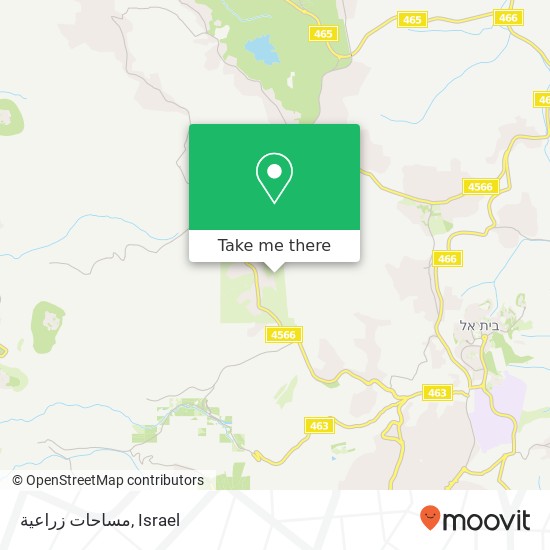 مساحات زراعية map