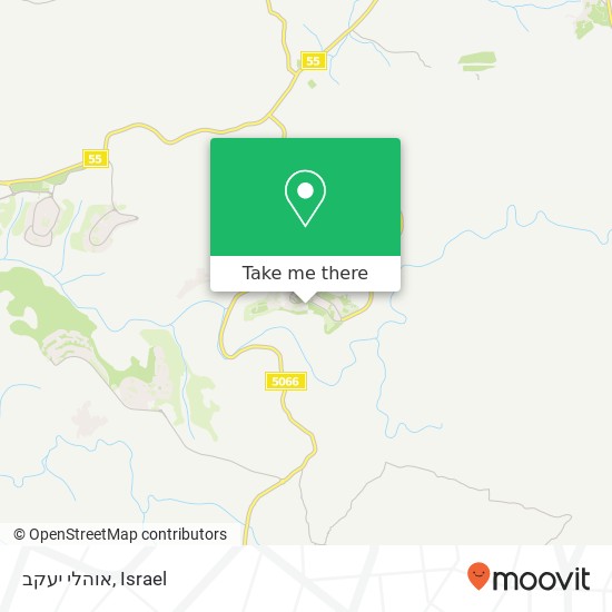Карта אוהלי יעקב