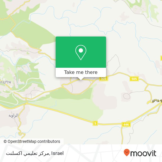 مركز تعليمي اكسلنت map