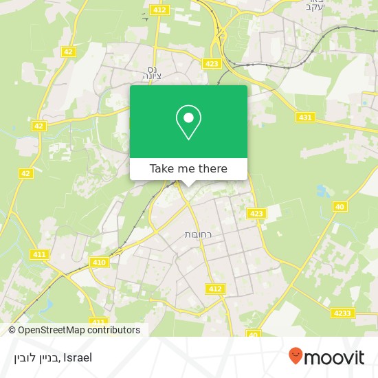 בניין לובין map