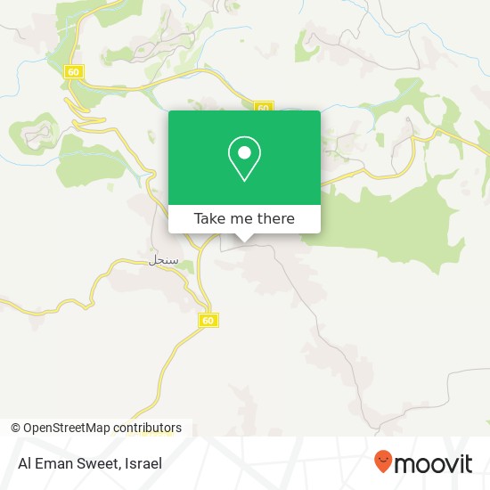 Al Eman Sweet map