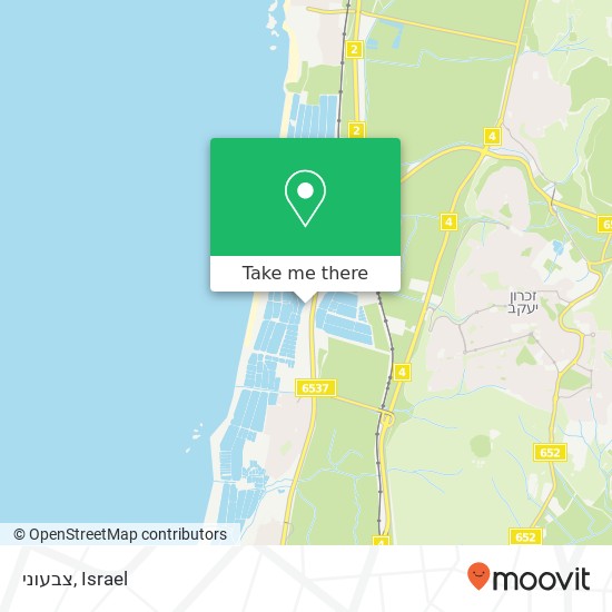 צבעוני map