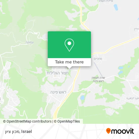 Карта מכון ציון