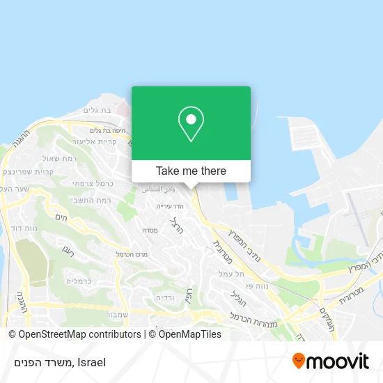 Карта משרד הפנים