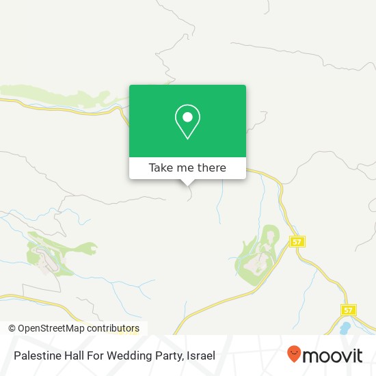 Карта Palestine Hall For Wedding Party