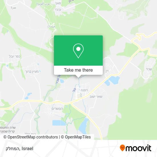 Карта המחלק