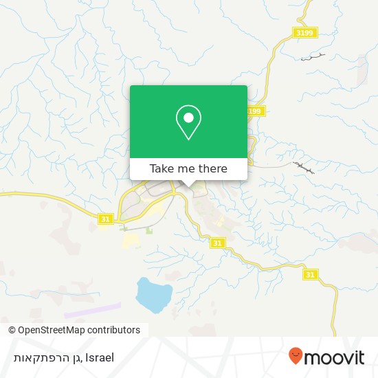 גן הרפתקאות map