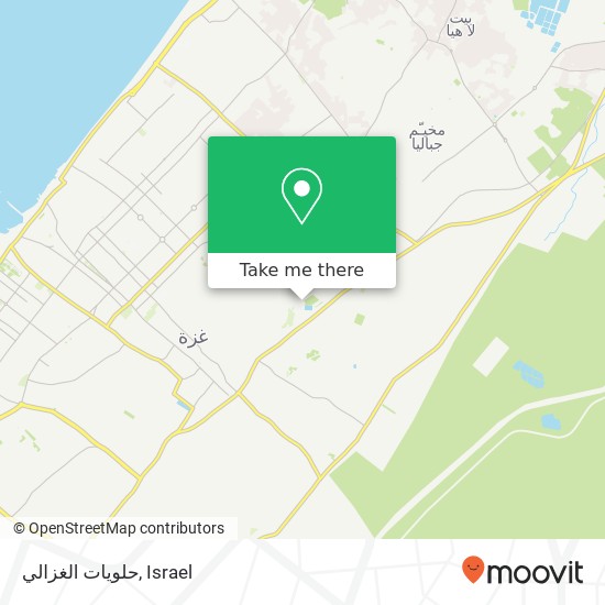 حلويات الغزالي map