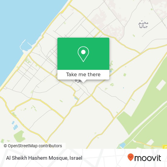 Al Sheikh Hashem Mosque map