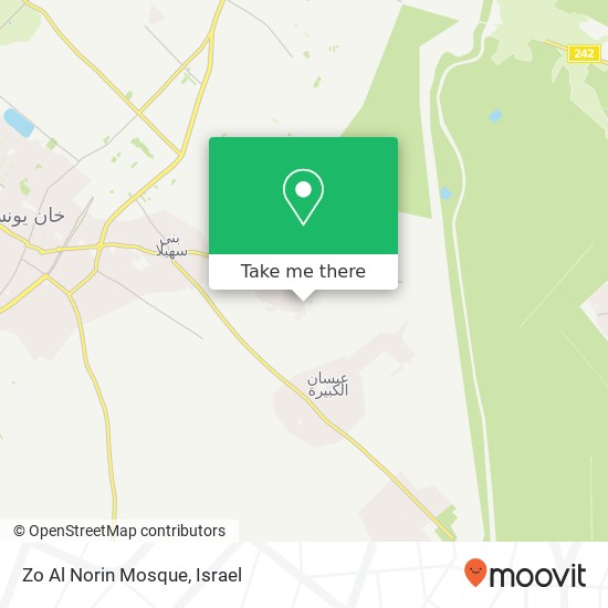 Zo Al Norin Mosque map
