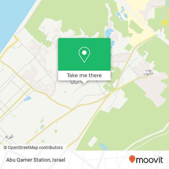 Abu Qamer Station map