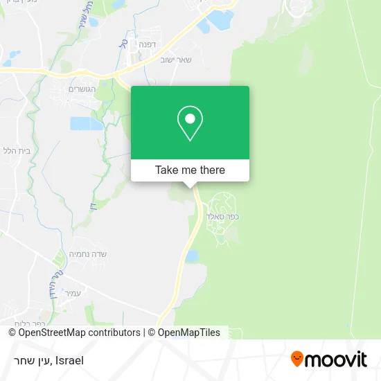 Карта עין שחר