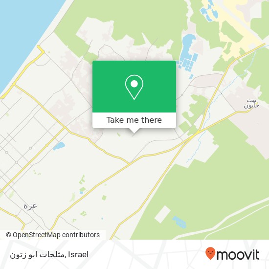 مثلجات ابو زتون map