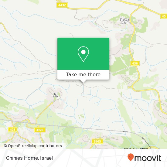 Карта Chinies Home