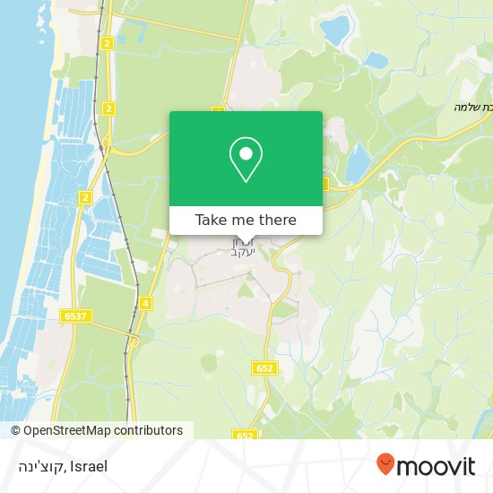 קוצ'ינה map