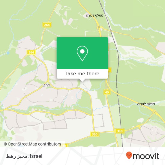 مخبز رهط map