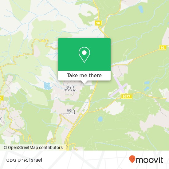 ארט גיפט map