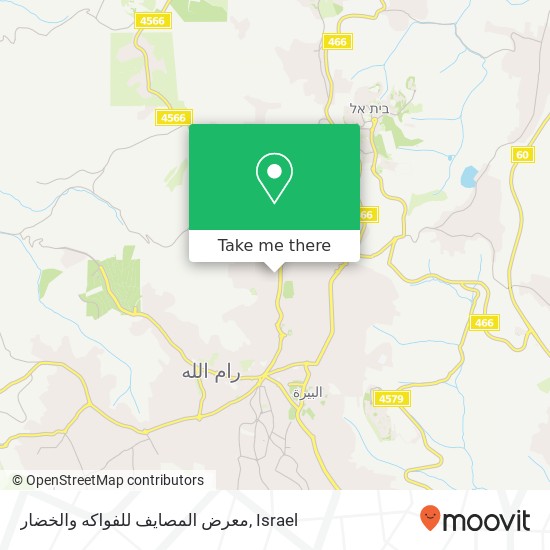 معرض المصايف للفواكه والخضار map