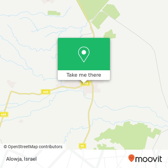 Alowja map