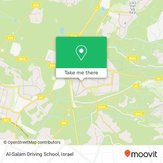 Al-Salam Driving School map