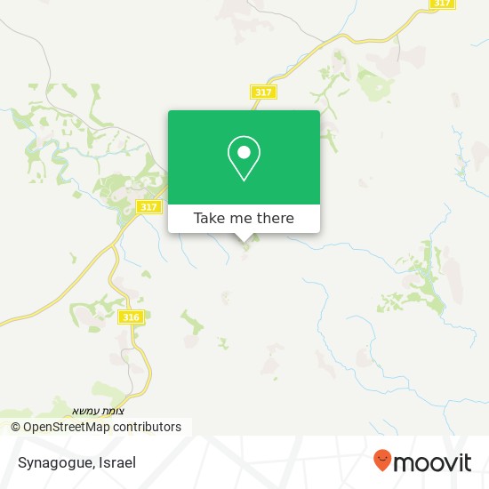 Synagogue map