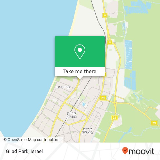 Карта Gilad Park