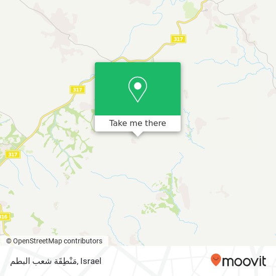 مَنْطِقَة شعب البطم map