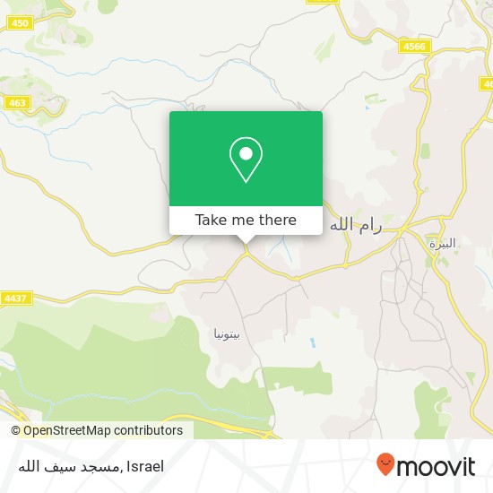 مسجد سيف الله map