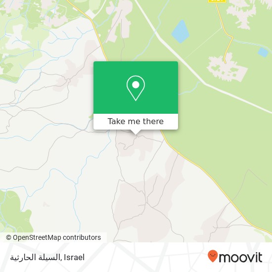 السيلة الحارثية map