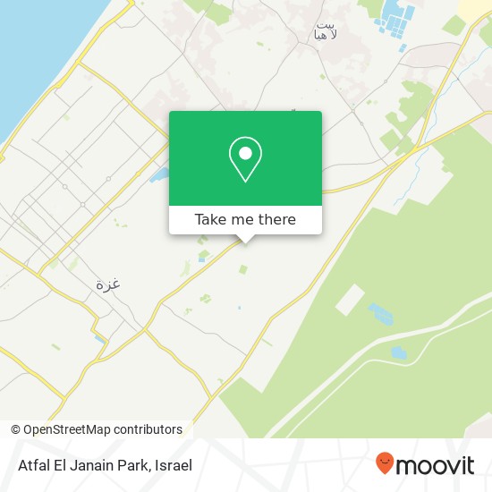 Atfal El Janain Park map