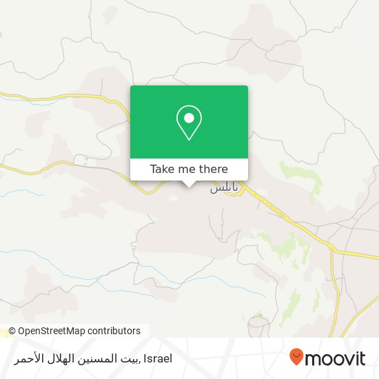 بيت المسنين الهلال الأحمر map