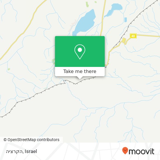 הקרציה map