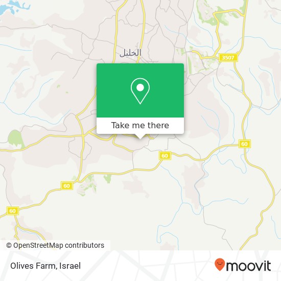 Olives Farm map