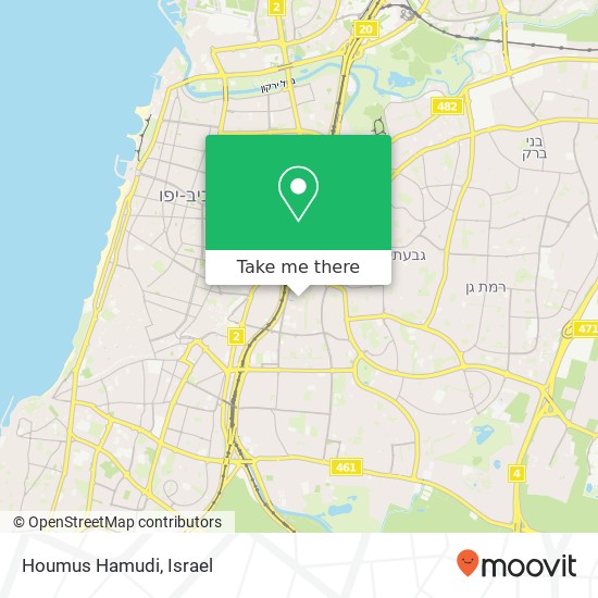 Карта Houmus Hamudi