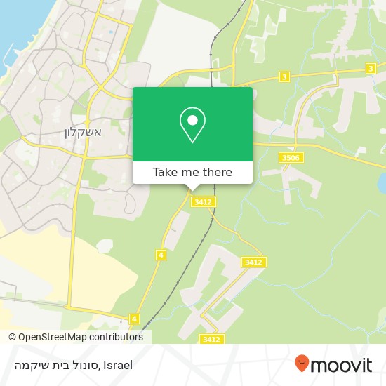 סונול בית שיקמה map