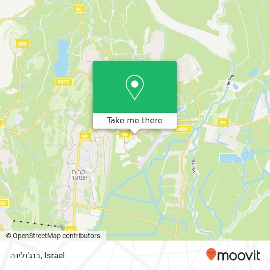 בנג'ולינה map