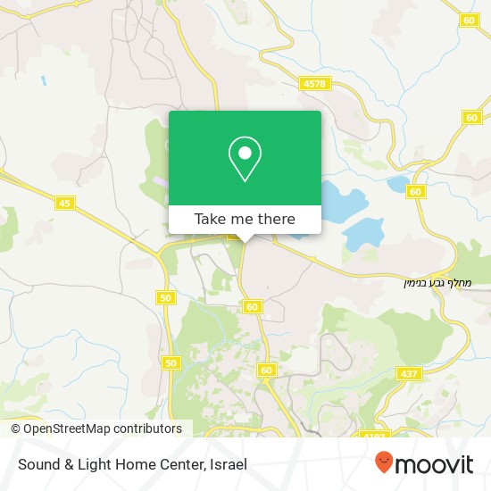 Sound & Light Home Center map