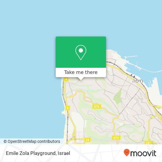 Карта Emile Zola Playground