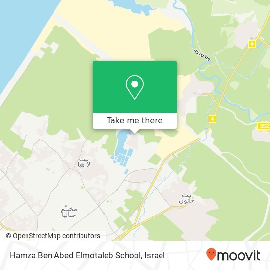 Hamza Ben Abed Elmotaleb School map