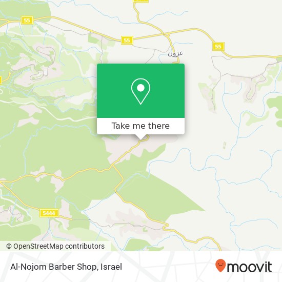 Al-Nojom Barber Shop map