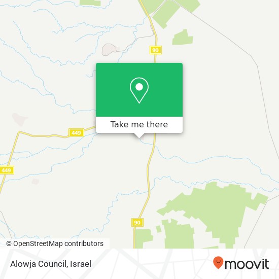 Карта Alowja Council