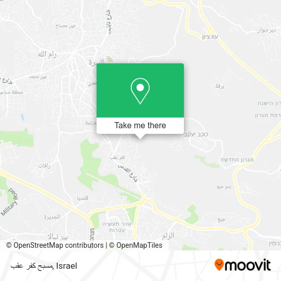 مسبح كفر عقب map